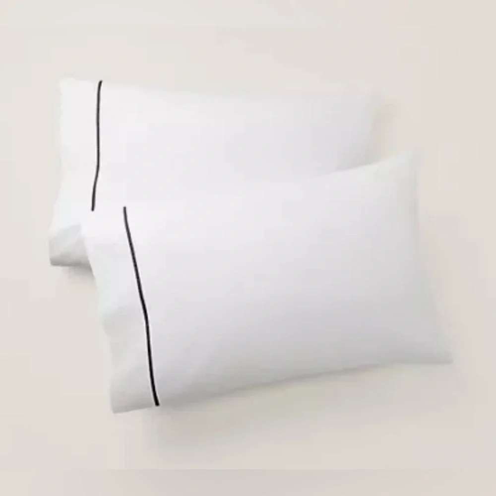 $250 NEW RALPH LAUREN HOME TWIN FLAT SHEET & PILLOWCASES SET LOFT GRAY PALMER